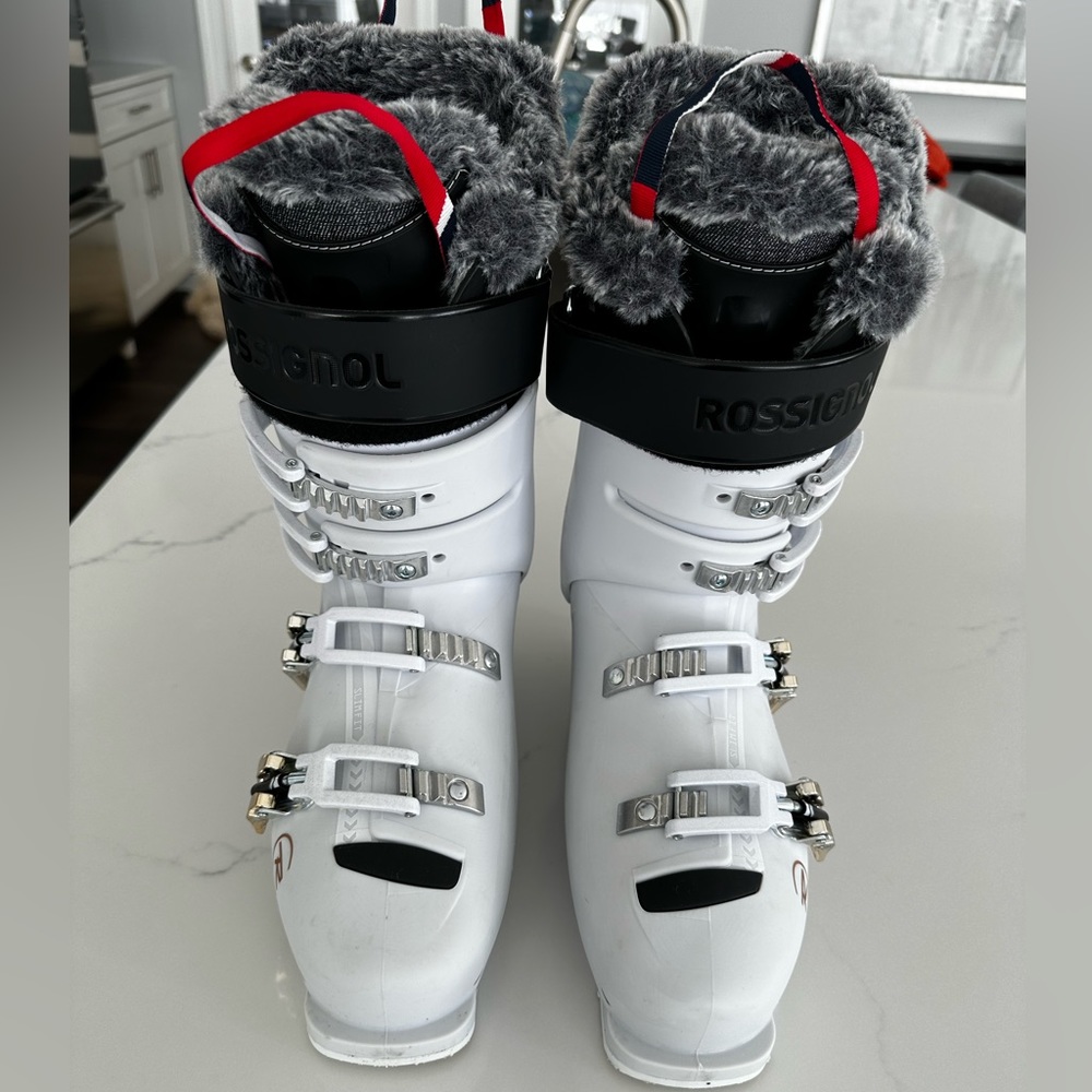 ROSSIGNOL - Pure Pro 90 Womens Ski Boot 2022 - White/Grey